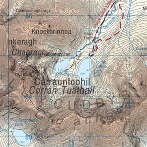 Carrauntoohil Map